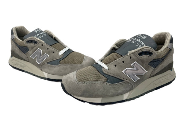 ニューバランス new balance 23年製 U998 GR ABZORB ソール ローカット シューズ ランニング スポーツ 灰 U998GR メンズ靴 スニーカー グレー 26cm 104S-947