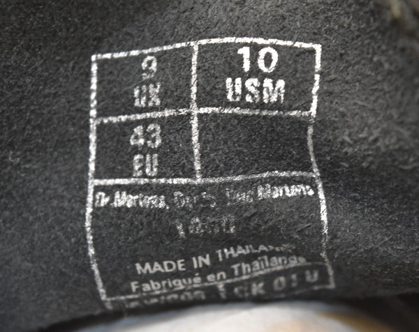 ドクターマーチン Dr.Martens 8EYE SHOE 8ホールレースアップブーツ 10072004 メンズ靴 ブーツ その他 ブラック UK9 27.5cm 103S-1161