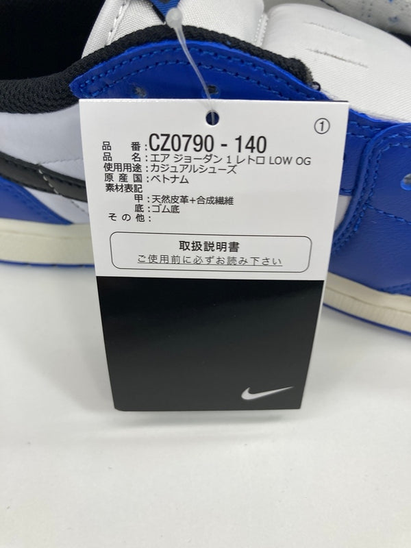 ジョーダン JORDAN Nike Air Jordan 1 Retro Low OG Game Royal ナイキ エアジョーダン1 レトロ ロー OG ゲームロイヤル CZ0790-140 メンズ靴 スニーカー ホワイト 28.5cm 101sh-1906