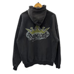 ナインティナインティ 9090 King Logo Hoodie NN1575 パーカ グレー Lサイズ 201MT-3227