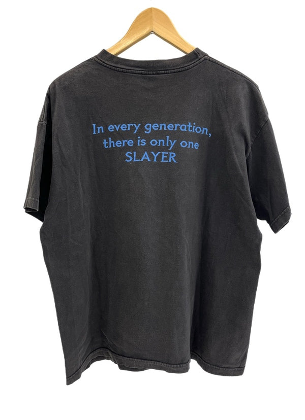 ヴィンテージ vintage 90s ©1998 Buffy the Vampire Slayer MOVIE T-shirts ムービーTシャツ バフィー ヴァンパイヤスレイヤー US古着 黒  Tシャツ ブラック Lサイズ 101MT-4674