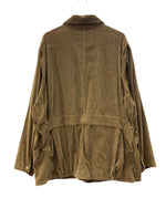 ラルフローレン Ralph Lauren 90s 90年代 ハンティングジャケット カバーオール コーデュロイ 太畝 茶色  ジャケット 無地 ブラウン Mサイズ 104MT-1984