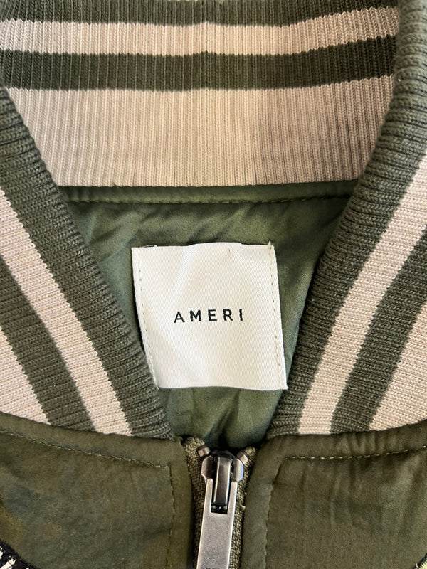 アメリヴィンテージ AMERI VINTAGE スカジャン 刺繍 オリーブ ジャケット カーキ 101LT-247