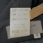 ヨウジヤマモト プールオム Yohji Yamamoto POUR HOMME HJ-P10-100 スラックス ブラック 3サイズ 201MB-1091