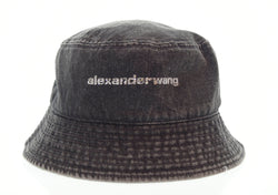 アレクサンダーワン Alexander Wang バケットハット 黒 4DC3229002 帽子 メンズ帽子 ハット ブラック 103H-34