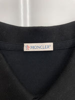 モンクレール MONCLER MAGLIA POLO MANICA CORTA マグリア ポロ マニカ コルタ ポロシャツ 半袖 ワッペン 刺繍 黒 D20918304200 84556 半袖ポロシャツ ロゴ ブラック Sサイズ 104MT-1645