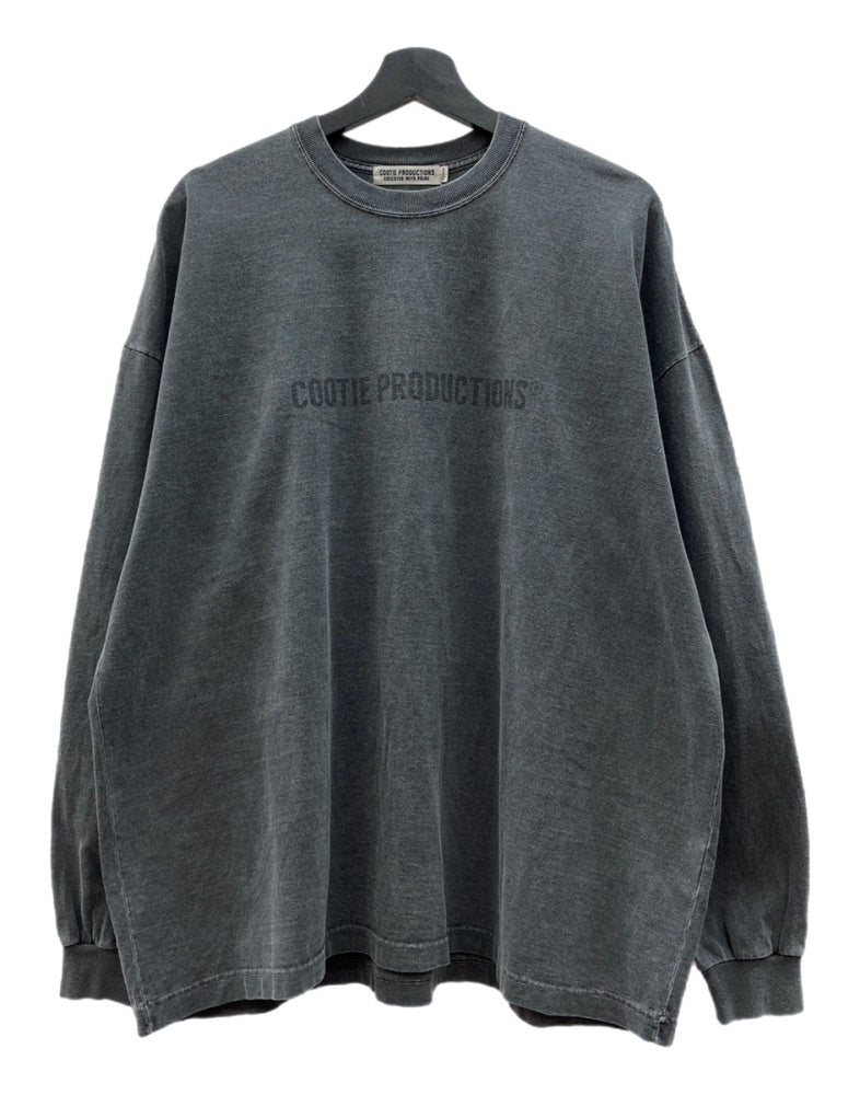 クーティー COOTIE 23SS Pigment Dyed L/S Tee ピグメント ダイ 長袖 T