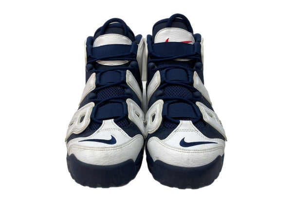 ナイキ NIKE 20年製 AIR MORE UPTEMPO OLYMPIC エア モア アップテンポ オリンピック バスケ モアテン シューズ 白 紺 414962-104 メンズ靴 スニーカー ネイビー 29cm 104S-1033