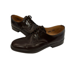 ミリタリー Military ベルギー軍 サービスシューズ 茶 1994 ABL メンズ靴 ビジネスシューズ ブラウン サイズ44 101sh-2387