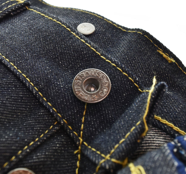 リーバイス Levi's S702-XX DEAD STOCK デッドストック 日本製 復刻 702 シンチバック サスペンダーボタン 98年製 90年代 90's 90s S702-XX00 デニム ブルー W36L36 103MB-602