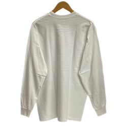シュプリーム SUPREME 20AW ボックス ロゴ エルエス Tシャツ Box Logo L/S Tee "White" 半タグ付き ロンT ホワイト Mサイズ 201MT-3748