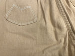 ヴィンテージ vintage 60's 60年代 BLUE BELL MAVERICK ブルーベル マーベリック レザーパッチ GRIPPER ZIPPER カラーデニム ショーツ ハーフパンツ ベージュ 101MB-681