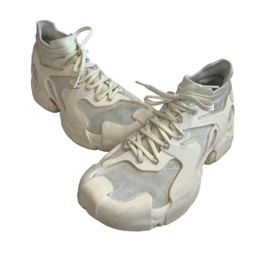 未使用に近い】CAMPERLABラバーミュール 緑〈定価81,400円 未使用に近い】CAMPERLABラバーミュール 緑〈定価81,400円