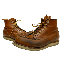 【曜日割引対象外】 レッドウィング RED WING Classic Work 6inch Moc toe Oro-Russet IRISH SETTER 875 メンズ靴 ブーツ ワーク 27.5cmサイズ 201-shoes1587 VB