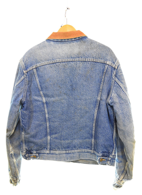 リー Lee 70s70年代 ビンテージSTORM RIDER ストームライダー ブランケットライナー デニムジャケット 44L ジャケット ブルー 103MT-3275