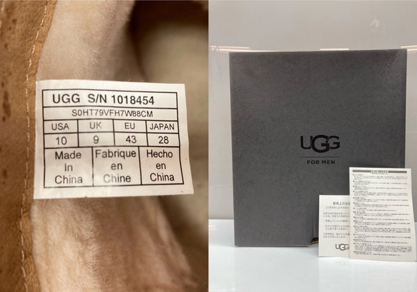 アグ UGG FOR MEN CLASSIC TOGGLE WATERPROOF クラシック トグル ウォータープルーフ ムートンブーツ シューズ 茶 1018454 メンズ靴 ブーツ その他 ブラウン 28cm 104S-1062