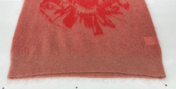 セントマイケル SAINT MICHAEL 22AW CLOWN Knitwear クラウン ニット モヘア ブレンド セーター 桃 SM-A22-0000-073 セーター キャラクター ピンク Lサイズ 104MT-2099