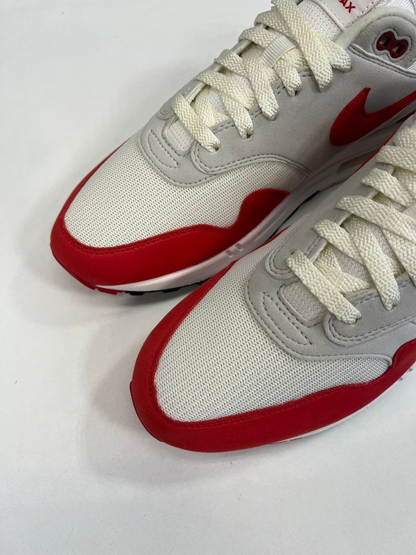 ナイキ NIKE AIR MAX 1 ANNIVERSARY UNIVERSITY RED エア マックス 1 アニバーサリー  ユニバーシティーレッド 908375-103 メンズ靴 スニーカー レッド 28cm 101sh-2368