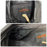 【曜日割引対象外】 ヴィンテージ vintage 70's Taubers レザープルオーバーシャツ ジャケット ブラック 38サイズ 201MT-4460 VB