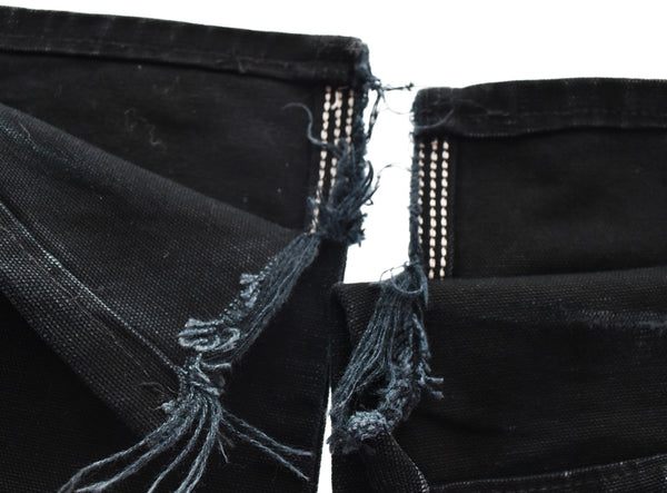 カーハート Carhartt ダブルニー ダックペインター パンツ ワークパンツ 33×34 デニム ブラック 103MB-673