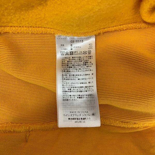 チャンピオン Champion × N.HOOLYWOOD ZIP-UP HOODED SWEATSHIRT C8-Y113 パーカ イエロー Mサイズ 201MT-4547