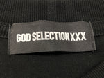 ゴッドセレクション GOD SELECTION XXX 24AW PRINT S/S TEE プリント Tシャツ 半袖 黒 Tシャツ プリント ブラック Lサイズ 104MT-1593