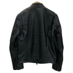 アヴィレックス AVIREX レザー シングルライダース 6141057 ジャケット ブラック Mサイズ 201MT-4689