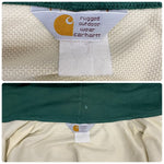 【曜日割引対象外】 カーハート Carhartt 80's 裏サーマル アルミジップ YKK ジップパーカー パーカ グリーン 201MT-4598 VB