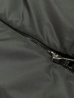 プラダ PRADA SPORT NYLON COAT ナイロン コート ダブルジップ ロング 中綿 アーカイブ ジャケット 黒 SGV294 サイズ 48 ジャケット 無地 ブラック 104MT-1703