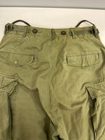 ミリタリー Military 50s 50's US ARMY 米軍実物 M-51 M51 トラウザーズパンツ カーゴパンツ アメリカ軍 ヴィンテージ カーゴパンツ カーキ 101MB-765