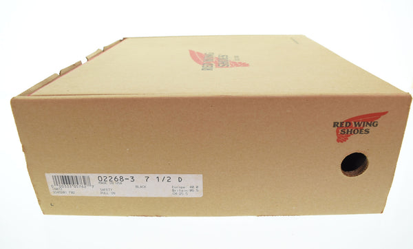レッドウィング RED WING ENGINEER BOOTS エンジニアブーツ 黒 2268 メンズ靴 ブーツ エンジニア ブラック 25.5cm 103S-1023