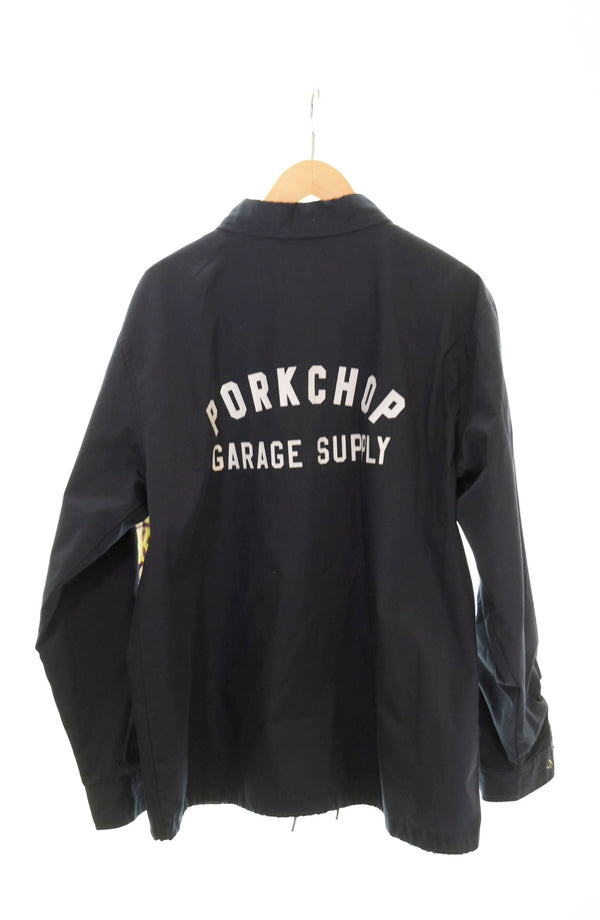 ポークチョップ PORK CHOP GARAGE SUPPLY コーチジャケット 2026367 ジャケット ネイビー Mサイズ 103MT-1044