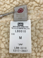 ステューシー STUSSY × LEE リー STUSSY RIDER ステューシー ライダー コーデュロイ ボア ジャケット 茶 LB0010 ジャケット ロゴ ブラウン Mサイズ 104MT-2053