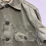【曜日割引対象外】 ヴィンテージ vintage 60's TROOPER ユーティリティシャツ ポプリン ジャケット カーキ Sサイズ 201MT-4550 VB