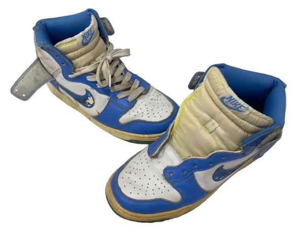 ナイキ NIKE 1999 DUNK HIGH LE 復刻  UNCノースカロライナ 990204 メンズ靴 スニーカー ロゴ ブルー 27cm 201-shoes872