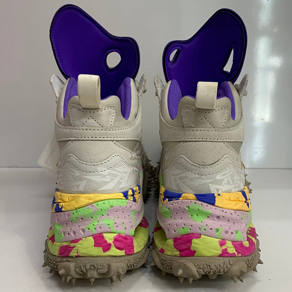 ナイキ NIKE オフホワイト エアテラフォーマ サミットホワイト アンド サイキックパープル Off-White Air Terra Formコラボ DQ1615-100  メンズ靴 スニーカー ホワイト 27cmサイズ 201-shoes1286