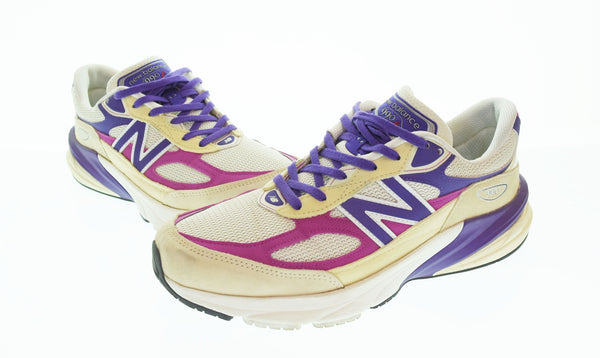 ニューバランス new balance  U990TD6 USA製 スニーカー ホワイトxパープル ランニングシューズ U990TD6 メンズ靴 スニーカー ホワイト 28cm 103S-1000