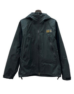 マウンテンハードウェア ‎Mountain Hardwear COHESION JACKET コヒージョン ジャケット ダブルジップ フーディ マウンテンパーカー アウトドア アウター 黒 124 OE0385 ジャケット ロゴ ブラック Sサイズ 104MT-2164