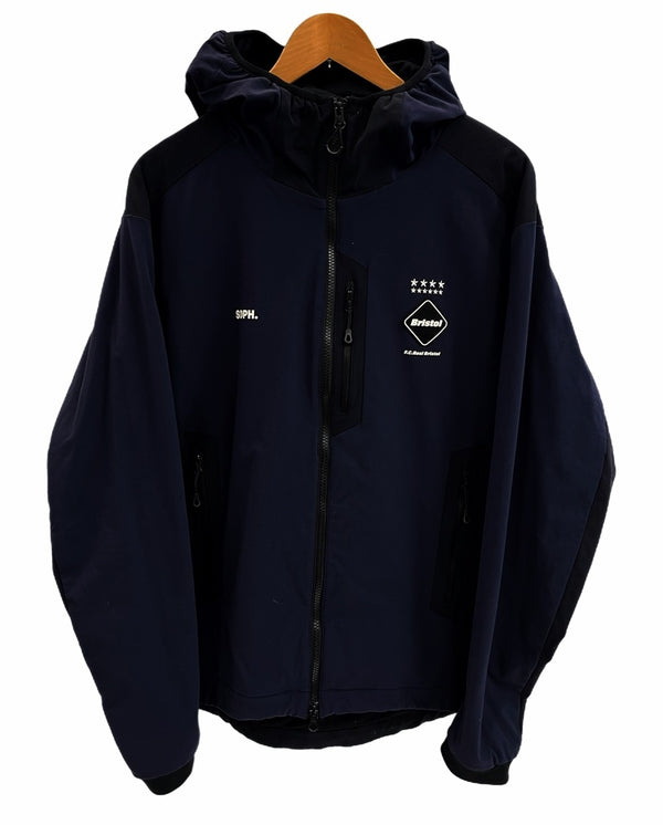 エフシーレアルブリストル F.C.Real Bristol ソフ SOPH. LYCRA HOODED BLOUSON フーデットブルゾン フーディ ジャケット fcrb-212055 ジャケット ネイビー Lサイズ 101MT-4151