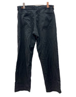 コムデギャルソン COMME des GARCONS SHIRT UTILITY PANTS ユーティリティ パンツ ジップフライ スラックス ズボン 黒 無地 FO-P505 ボトムスその他 ブラック XSサイズ 104MB-383