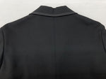 ワイズ Y's ヨウジヤマモト Yohji Yamamoto 03AW ウールギャバジン ステッチ テーラード WOOL 毛 日本製 BLACK 黒 YU-J01-100 ジャケット 無地 ブラック SIZE2 104LT-154