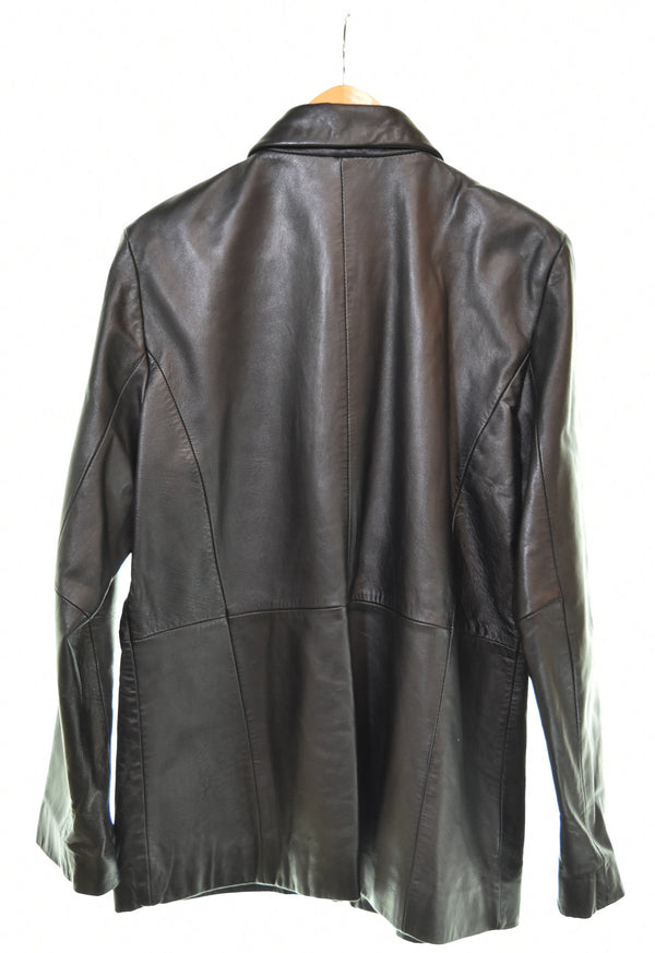 ブルックスブラザーズ BROOKS BROTHERS 346 シングルライダースジャケット ジャケット ブラック 103MT-3049