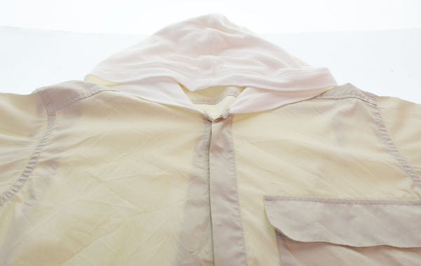 ワイズ Y's TAKESHI KOSAKA by Y’s Pink Label  21ss フード付きブラウス シャツ パーカー YD-B44-030 4 ジャケット ホワイト LLサイズ 103MT-2604