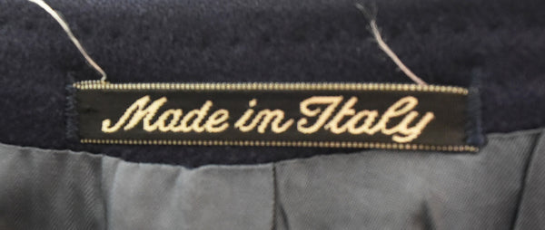 バリー BALLY 紺ブレ ダブル テーラードジャケット ブレザー 金ボタン ジャケット ネイビー 103MT-3466