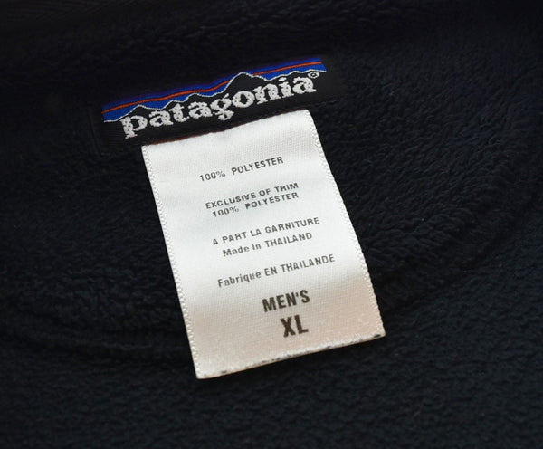 パタゴニア PATAGONIA 2005年製 00s 00's rhythm リズム プラッシュ シンチラ スウェット フリース プルオーバー 20845S5 XL スウェット ブラック 103MT-2761
