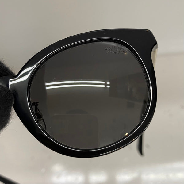 【中古】チャレンジャー CHALLENGER LYZE SUNGLASSES ケース付き 眼鏡・サングラス サングラス ブラック フリーサイズ 201goods-824