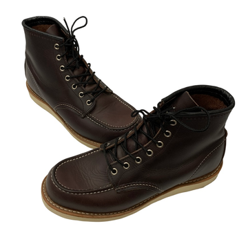 【曜日割引対象外】 レッドウィング RED WING 6-inch Classic Moc USA製 ブラックチェリー 8847 メンズ靴 ブーツ その他 26.5cmサイズ 201-shoes1118 VB