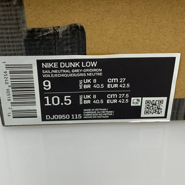 ナイキ NIKE Off-White Dunk Low DJ0950-115 メンズ靴 スニーカー ホワイト 27.0cmサイズ 201-shoes1363