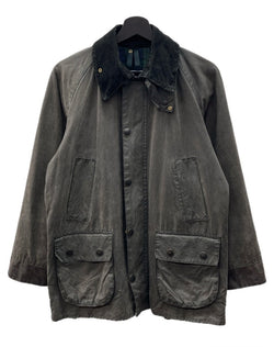 バブアー Barbour BEDALE JACKET ビデイル ジャケット ダブルジップ オイル ワックス 裏チェック アウター 茶 A104 サイズ C36/91CM ジャケット 無地 ブラウン 104MT-1886