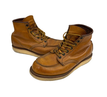 レッドウィング RED WING 6 inch Classic Moc irish setter アイリッシュセッター 茶 メンズ靴 ブーツ ワーク ベージュ USA 8 1/2 101sh-2397